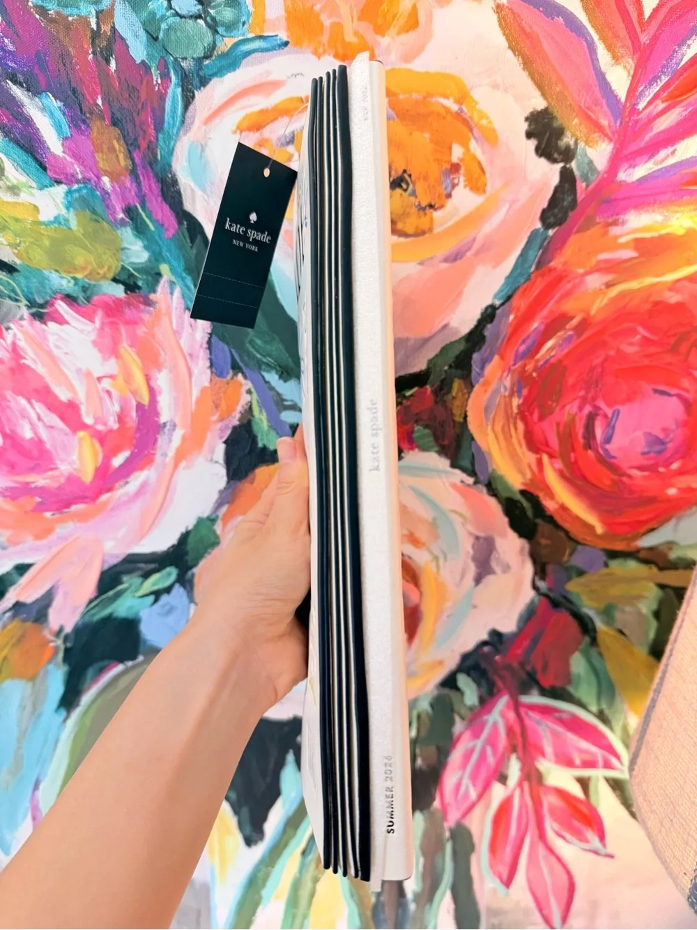 NWT Kate Spade Novelty Garden Secrets Flower Magazine Clutch Bag
